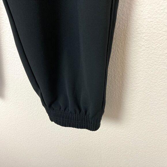 Athleta Metropolis Jogger Pant Petite Size 10P Black High Rise Tapered Pant - Picture 4 of 11